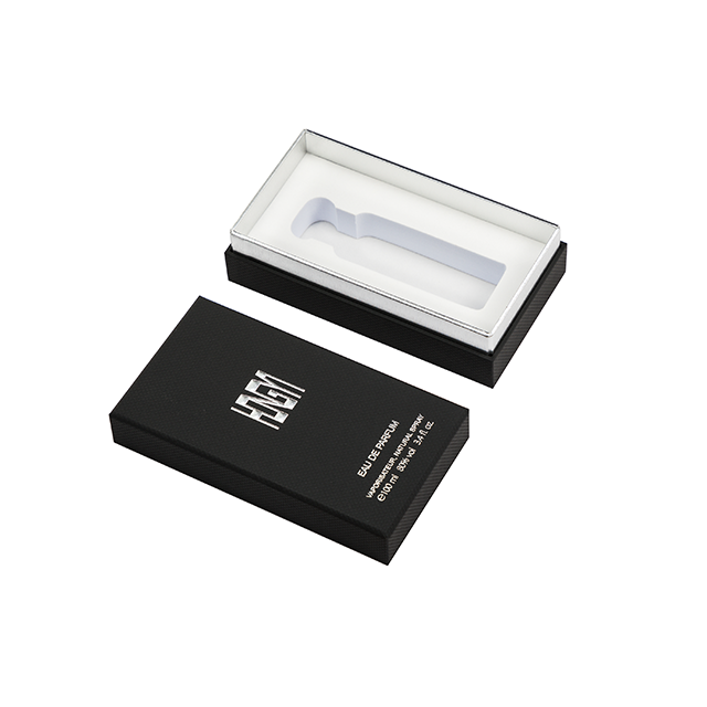 Wholesale Black Rigid Perfume Packaging Box