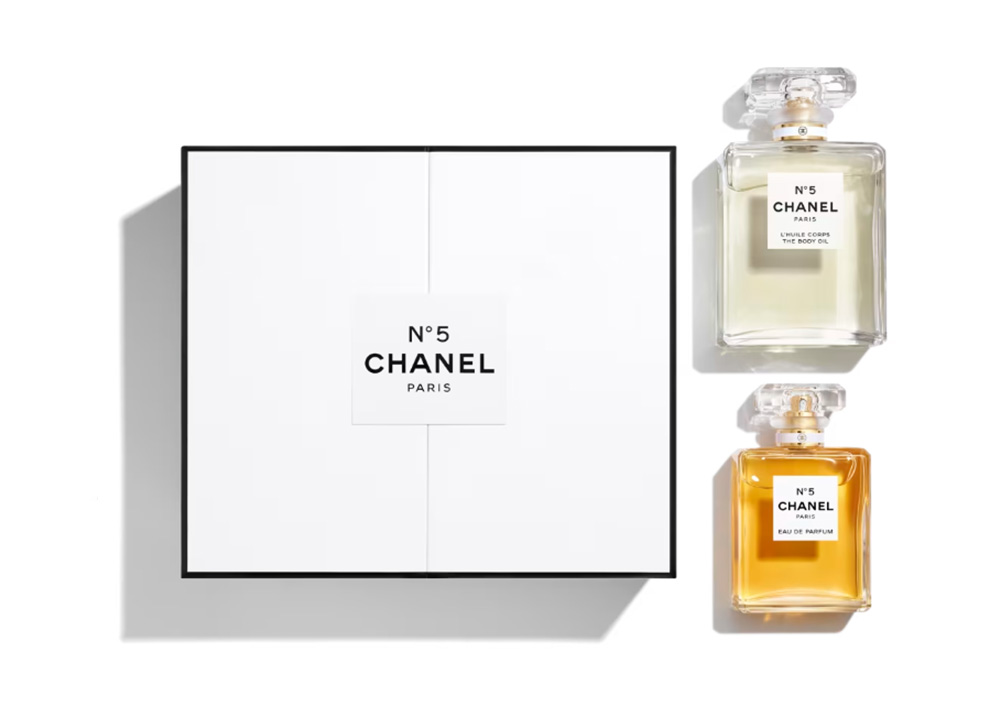 Chanel perfume box