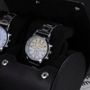 Luxury PU Leather 2 Slot Watch Storge Roll for Travel