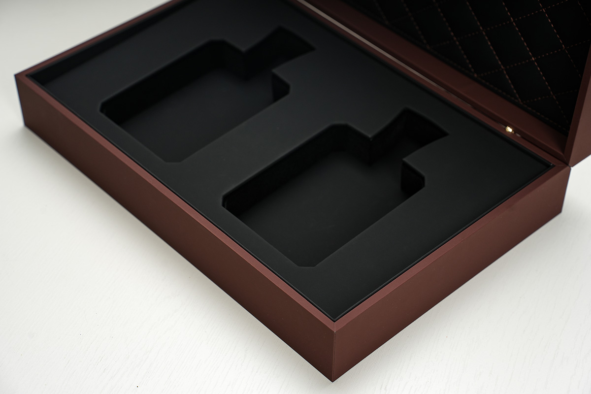 Elegent Dual-Slot MDF Perfume Gift Box