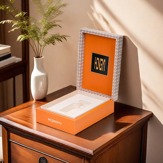 Artistic Gorgeous Patterned Cardboard Perfume Gift Box for Fragrance Display