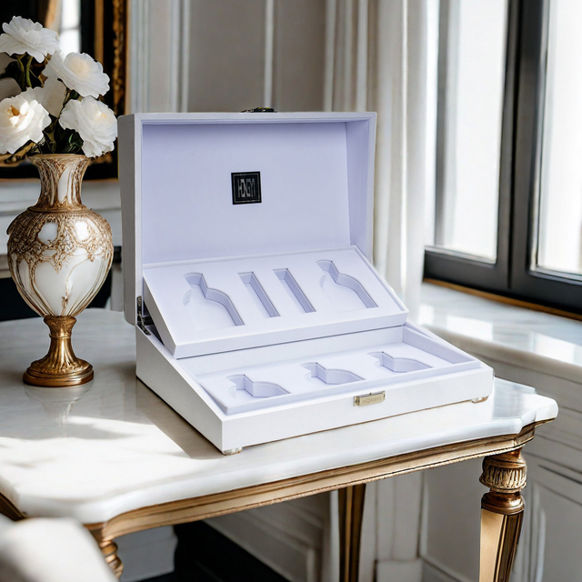 Luxury Double-layer PU Leather Perfume Box Set for Lady