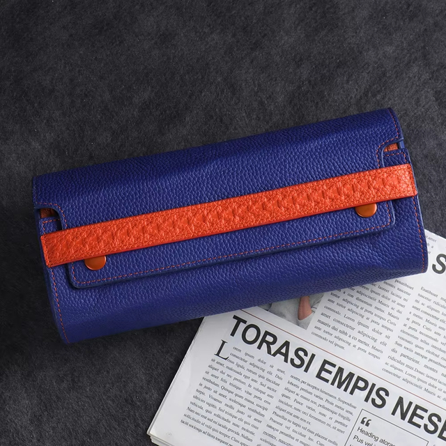 PU Leather Luxury Travel Watch Roll for 3 Watches