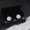 Luxury PU Leather 2 Slot Watch Storge Roll for Travel